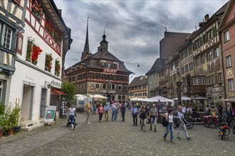 Historic town Stein on the Rhine