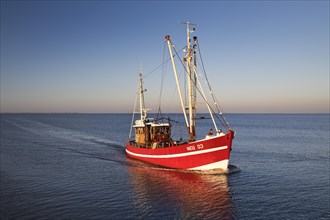 Crab cutter in the North Sea