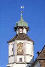 Tower dome of the town hall in the historic old town