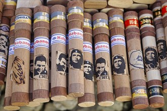 Cuban cigars in the cigar shop