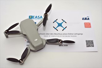 Drone on the proof for an online course