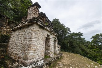 Ancient Maya archaeological site Bonampak