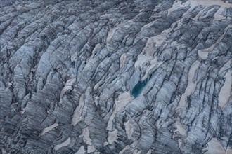 Close up of Little Matterhorn glacier
