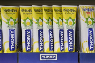 Sales shelf with Thomy mayonnaise