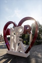 Love Morelia sign