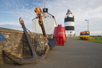 Large buoy at Hook Head Lighthouse