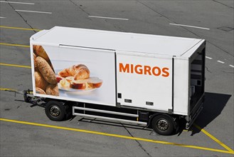 Migros truck trailer