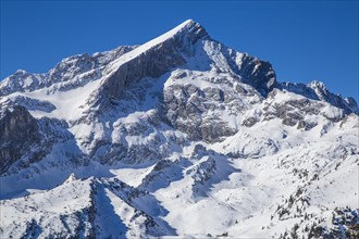 Snow-covered Alpspitze