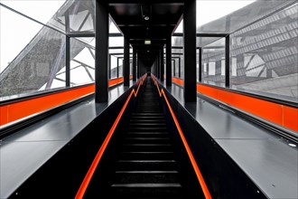 Staircase to the visitor centre and Ruhr Museum at Zeche Zollverein
