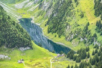 Mountain lake Faelensee