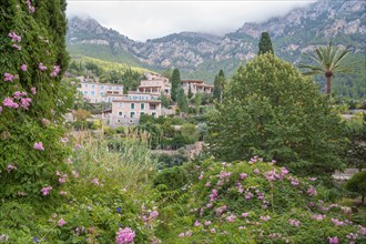 View of Deia village