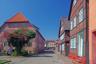 Half-timbered houses in Hitzacker