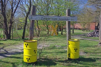 Yellow barrels