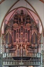 Large baroque organ