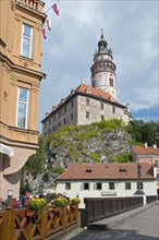 Cesky Krumlov Castle with Castle Tower