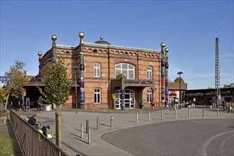 Hundertwasser railway station in Uelzen