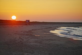 Sunset on Grenen beach