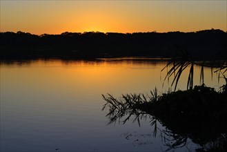 Sunset over Lago San Fernando