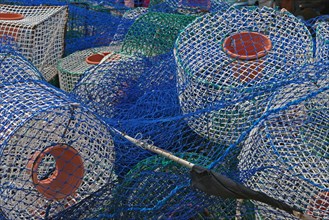 Fish traps and nets