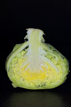 Halved brussels sprout