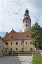 Cesky Krumlov Castle with Castle Tower