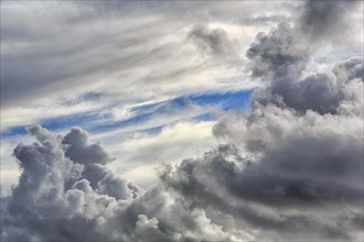 Dramatic cloudy sky