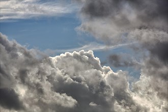 Dramatic cloudy sky