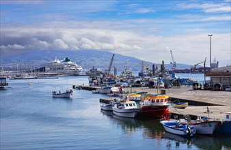 Fishing port of Ponta Delgada