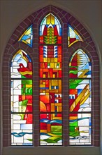 Church window Lobgesang