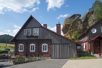 Half-timbered house