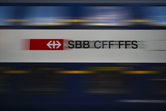 Panning lettering SBB CFF FFS
