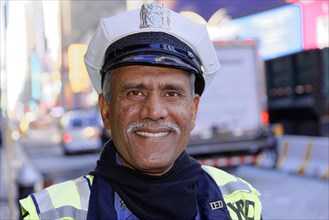 New York City Police Department Traffic Cop