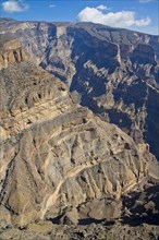 Canyons on the Massif of Jabal Akhdar