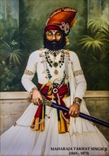 Picture of Maharaja Takhat singh