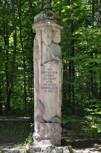 Monument to the founder of the Isartalverein