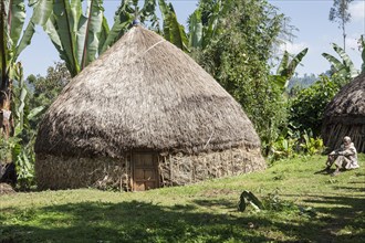Residential hut