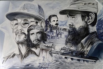 Portraits of Fidel Castro