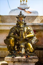 Vishnu's mythological mount Garuda at the Jagdish Temple