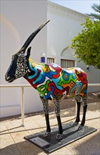 Modern Arabian Oryx Antelope