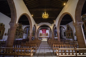 Interior view Church De La Ascuncion