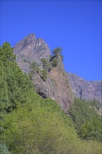 Rock scenery at Rio Taburiente