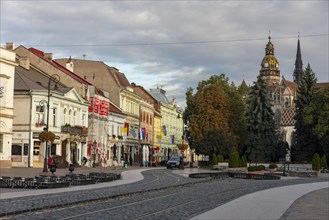 St. Elisabeth's Cathedral and Main Street