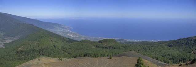 View from Birigoyo Volcano to Puerto Santa Cruz