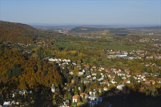 View of Bad Harzburg from the Burgberg
