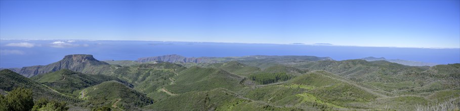 View from the summit of Garajonay
