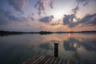 Sunrise at Woerthsee