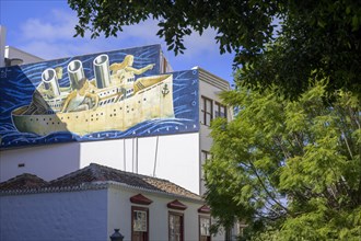 Mural in the Plaza de Espana