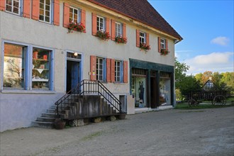 Historic colonial goods shop