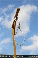 Symbolic gallows stand