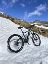 Ebike in the snow